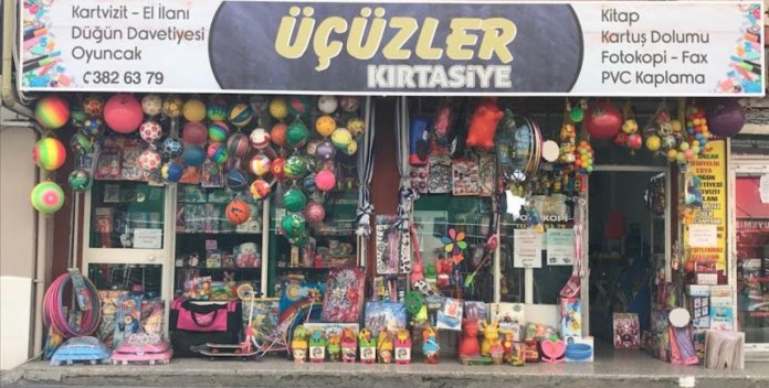 ÜÇÜZLER KIRTASİYE-POLAT DOĞAN-GÜMÜŞPALA KIRTASİYE ,BAYRAKLI KIRTASİYE,EN YAKIN KIRTASİYE